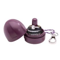 Porta-Anéis e Chaveiro RING THING - Organizador de Joias - Cor Ameixa Porta-Anéis e Chaveiro RING THING - Organizador de Joias - Cor Ameixa