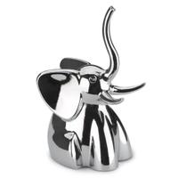 Porta Anéis Elefante Em Metal Cromado - Umbra