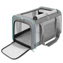 Porta-animais de estimação GAPZER para gatos grandes e cães pequenos 9 kg+/ 2 gatinhos Porta-animais de estimação GAPZER para gatos grandes e cães pequenos 9 kg+/ 2 gatinhos