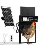 Porta Automática de Galinheiro Solar com Controle Remoto