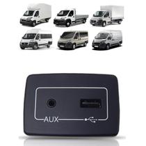 Porta auxiliar usb fiat ducato citroen jumper peugeot boxer 2018 a 2021 original 735654633 Porta auxiliar usb fiat ducato citroen jumper peugeot boxer 2018 a 2021 original 735654633