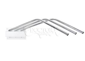 Porta Avental De Parede Tipo Cabide P/ 3 Aventais De Chumbo Porta Avental De Parede Tipo Cabide P/ 3 Aventais De Chumbo