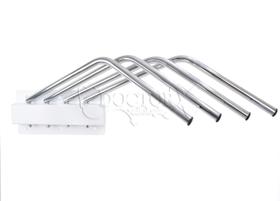 Porta Avental De Parede Tipo Cabide P/ 4 Aventais De Chumbo