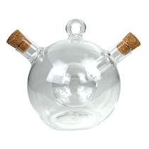 Porta Azeite E Vinagre 2 Em 1 Galheteiro De Vidro 60/290ml Porta Azeite E Vinagre 2 Em 1 Galheteiro De Vidro 60/290ml