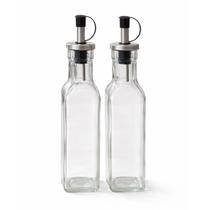 Porta Azeite e Vinagre Vidro 250ml Galheteiro Dosador Azeiteira Vinagreira Cozinha