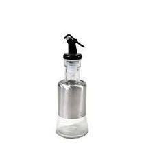 Porta Azeite/galheteiro Em Vidro Aço Inox C/ Dosador 200 ml Porta Azeite/galheteiro Em Vidro Aço Inox C/ Dosador 200 ml