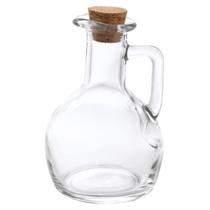 Porta Azeite/Óleo Galheteiro 180ml de Vidro com Tampa de Rolha