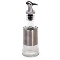 Porta Azeite Ou Vinagre em Vidro e Aço Inox com Dosador 200ml - Wellmix