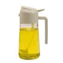Porta Azeite Vinagre e Óleo 2 x 1 Borrifador Uniforme 470 ml