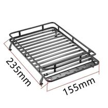 Porta-bagagens de tejadilho com luzes LED para D90 RC Crawler Porta-bagagens de tejadilho com luzes LED para D90 RC Crawler