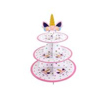 Porta Balas Festa Unicórnio 01 Unidade Suporte de Doces Aniversario Unicornio Flores Decoração Festa