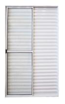 Porta Balcão 3 Folhas 2,10X1,20 Branco C/Trinco