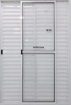 Porta Balcão 3 Folhas 210x150 Branco C/Trinco Porta Balcão 3 Folhas 210x150 Branco C/Trinco