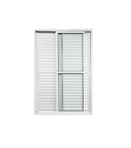Porta Balcão 3 Folhas - Alumínio Branco - Linha 25 Suprema