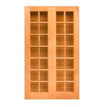 Porta Balcão Veneziana de Abrir Reta 4 Folhas em Madeira Maciça Cedro Arana Casmavi Porta Balcão Veneziana de Abrir Reta 4 Folhas em Madeira Maciça Cedro Arana Casmavi