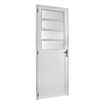 Porta basculante 2,10x70 lado DIREITO no alumínio branco Porta basculante 2,10x70 lado DIREITO no alumínio branco
