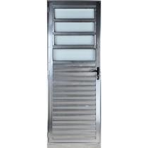 Porta basculante 2,10x70 lado ESQUERDO no alumínio brilhante Porta basculante 2,10x70 lado ESQUERDO no alumínio brilhante