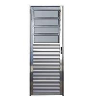 Porta basculante 210x80 brilhante linha 25 (lado esquerdo )