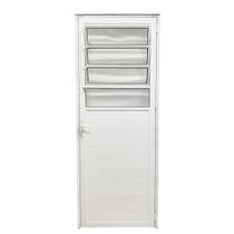 Porta Basculante Alumínio Branco Linha Veneza