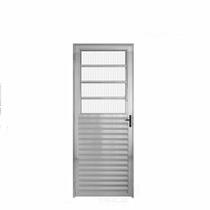Porta Basculante Aluminio Brilhante 2.10 x 0.80 Lado Esquerdo - Hale