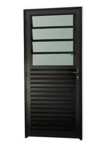 Porta Basculante Alumínio Brilhante, Branco ou Preto Linha 25 Porta Basculante Alumínio Brilhante, Branco ou Preto Linha 25