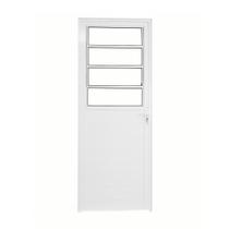 Porta Basculante Lambril Alumínio Branco 2.10 x 70 Lado Esquerdo Hale Porta Basculante Lambril Alumínio Branco 2.10 x 70 Lado Esquerdo Hale