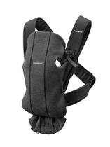 Porta-Bebê BabyBjörn Mini 3D Jersey Cinza Carvão