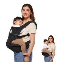 Porta-Bebê Ergobaby Alta Hip Seat All-Position - Preto Ônix