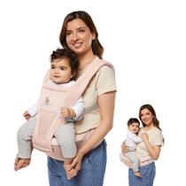 Porta-Bebê Ergobaby Alta Hip Seat - Todas as Posições - Quartzo Rosa