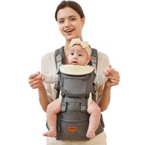Porta-Bebê Ergonômico SUNVENO Hipseat 6 em 1 - Cinza (6 a 36 Meses) Porta-Bebê Ergonômico SUNVENO Hipseat 6 em 1 - Cinza (6 a 36 Meses)