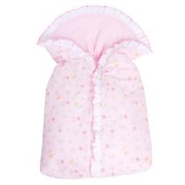 Porta bebe estampadado saco de dormir acolchoado protege e envolve o bebe 68x40cm papi