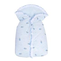 Porta bebe estampadado saco de dormir acolchoado protege e envolve o bebe 68x40cm papi