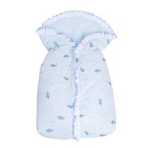 Porta bebe estampadado saco de dormir acolchoado protege e envolve o bebe 68x40cm papi Porta bebe estampadado saco de dormir acolchoado protege e envolve o bebe 68x40cm papi