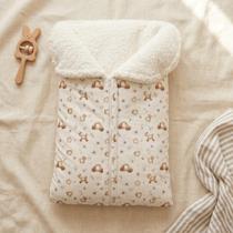 Porta Bebê Plush Estampado Forro Carneirinho Para Inverno