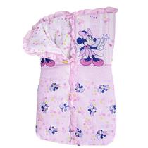 Porta Bebê Saco De Dormir 100% Algodão Minnie Mickey Disney - Minasrey