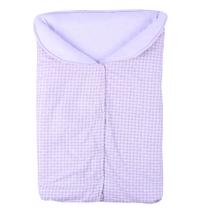 Porta Bebê Saco de Dormir Inverno 100% Algodão Aconchego Baby Branco
