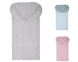 Porta bebê saco de dormir malha algodão premium-enxoval