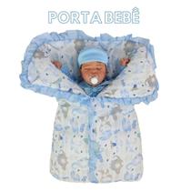 Porta Bebê Saco De Dormir Menino