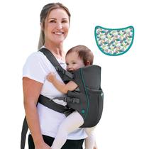 Porta-bebês Infantino Swift Classic 7-12 kg com bolso cinza