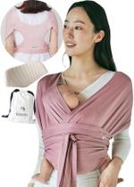 Porta-bebês Konny Flex AirMesh ajustável até 20 kg de madeira rosa Porta-bebês Konny Flex AirMesh ajustável até 20 kg de madeira rosa