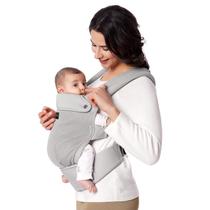 Porta-bebês Momcozy, malha respirável, ergonômica, 3-20 kg, cinza Porta-bebês Momcozy, malha respirável, ergonômica, 3-20 kg, cinza