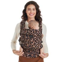 Porta-bebês Momcozy Newborn to Toddler 3 em 1 com estampa de leopardo Porta-bebês Momcozy Newborn to Toddler 3 em 1 com estampa de leopardo
