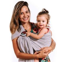 Porta-bebês Nalakai Ring Sling, linho macio, confortável Porta-bebês Nalakai Ring Sling, linho macio, confortável
