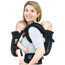 Porta-bebês TwinGo Air Model Classic Black All Seasons