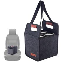 Porta-bebidas Foyego 4 xícaras com alça, saco isolado reutilizável