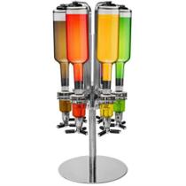 Porta Bebidas Giratório Dosador Dispenser Para 6 Garrafas