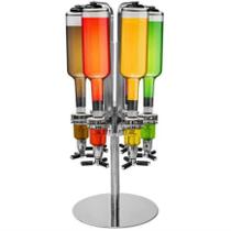 Porta Bebidas Giratório Dosador Dispenser Para 6 Garrafas Porta Bebidas Giratório Dosador Dispenser Para 6 Garrafas