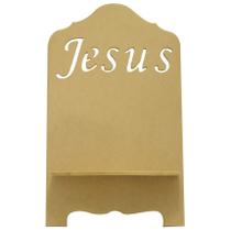 Porta Bíblia Jesus 23,5x37 Mdf 6mm Madeira