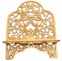 Porta Bíblia Suporte Para Bíblia Especial Dourado