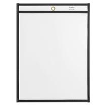 Porta-bilhetes de trabalho Staples Heavyweight Vinil 8,5x11", 25/pacote